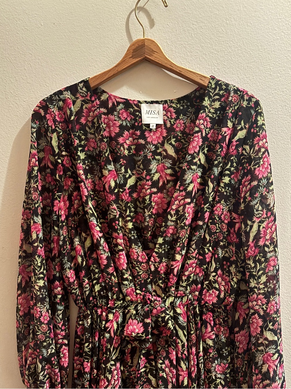 Misa Los Angeles Wrap Dress